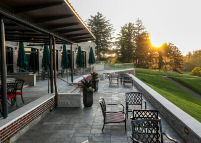Hamilton Golf and Country Club Sheltered Patio with outdoor seating