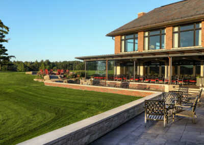 HGCC patio with outdoor seating